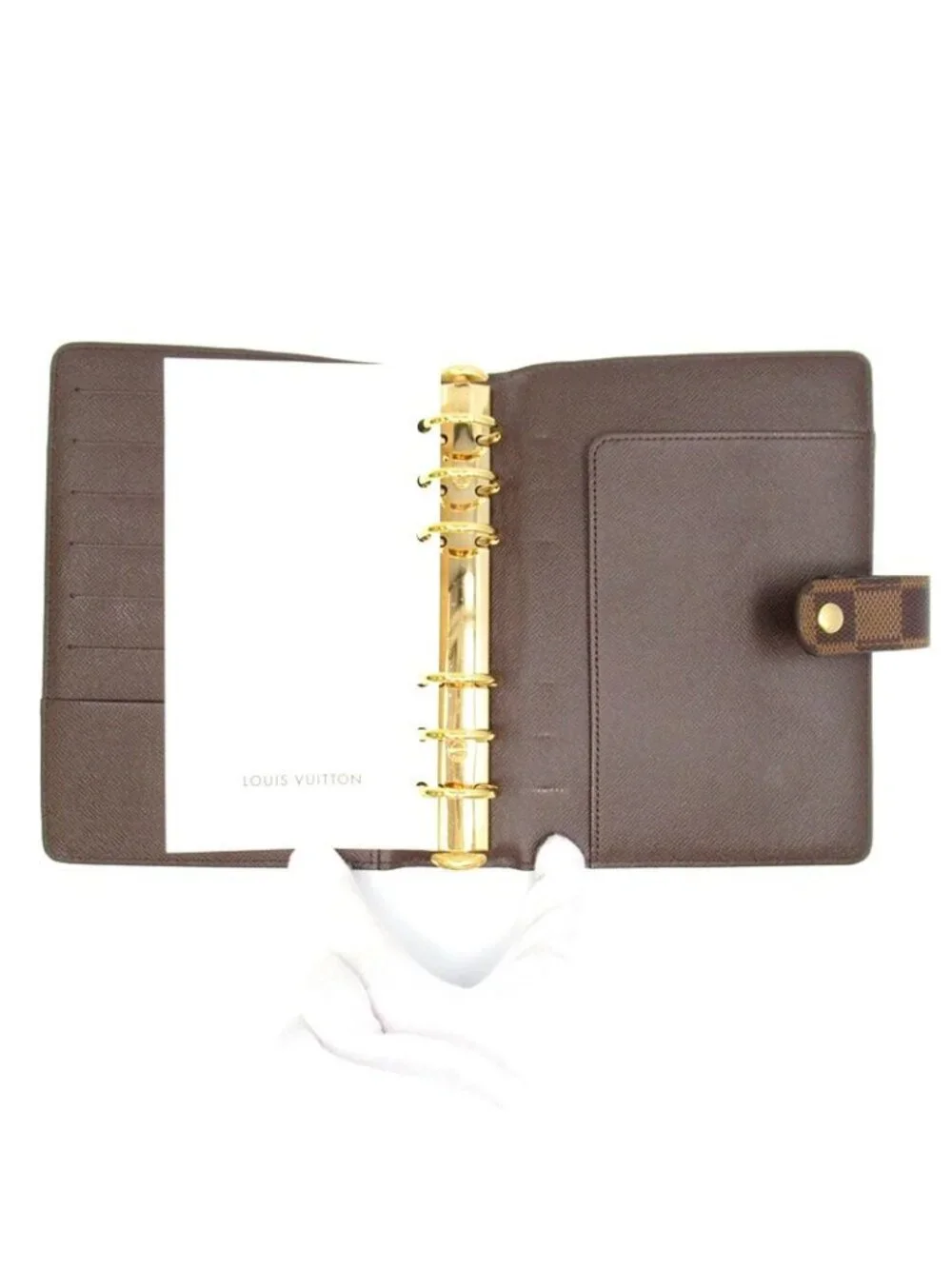 Louis Vuitton Agenda MM Damier Brown